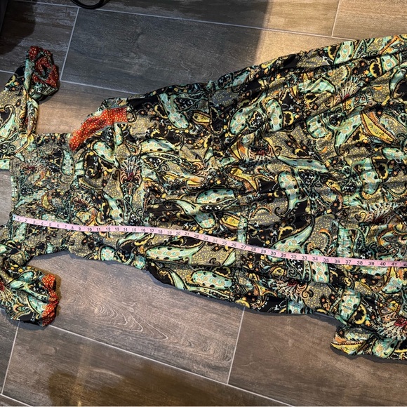 Anthropologie Me 2 Magic Multicolor Boho Patterned Fabric - Picture 7 of 11